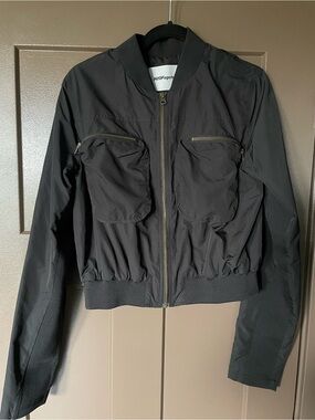 Black Bomber Jacket